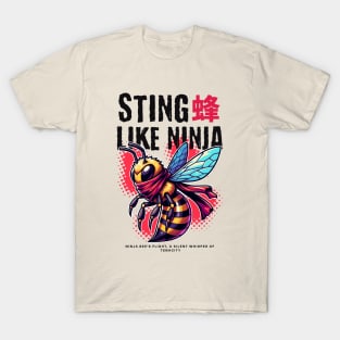 Sting Like Ninja Honey Bee Lover T-Shirt